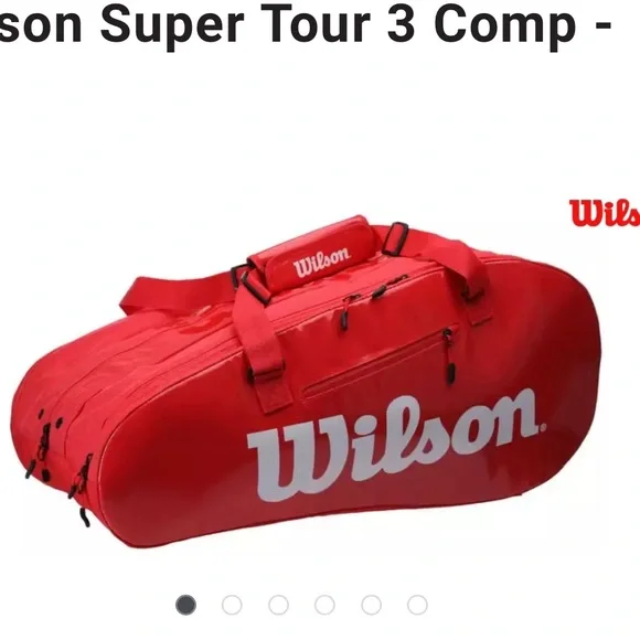 Wilson Super Tour Bag 15-Pack - New - Picture 4 of 11
